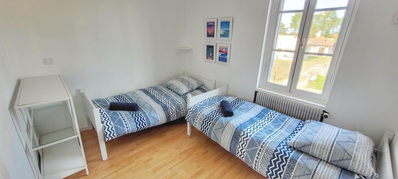 Charmante Maison Dans Les Landes X 10 Avec Piscine Et Salle D Escalade Lue ภายนอก รูปภาพ