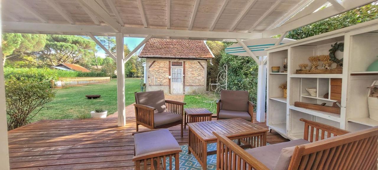 Charmante Maison Dans Les Landes X 10 Avec Piscine Et Salle D Escalade Lue ภายนอก รูปภาพ