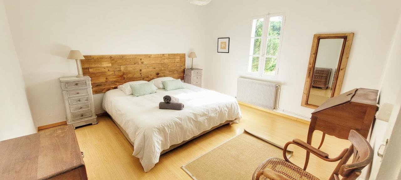 Charmante Maison Dans Les Landes X 10 Avec Piscine Et Salle D Escalade Lue ภายนอก รูปภาพ