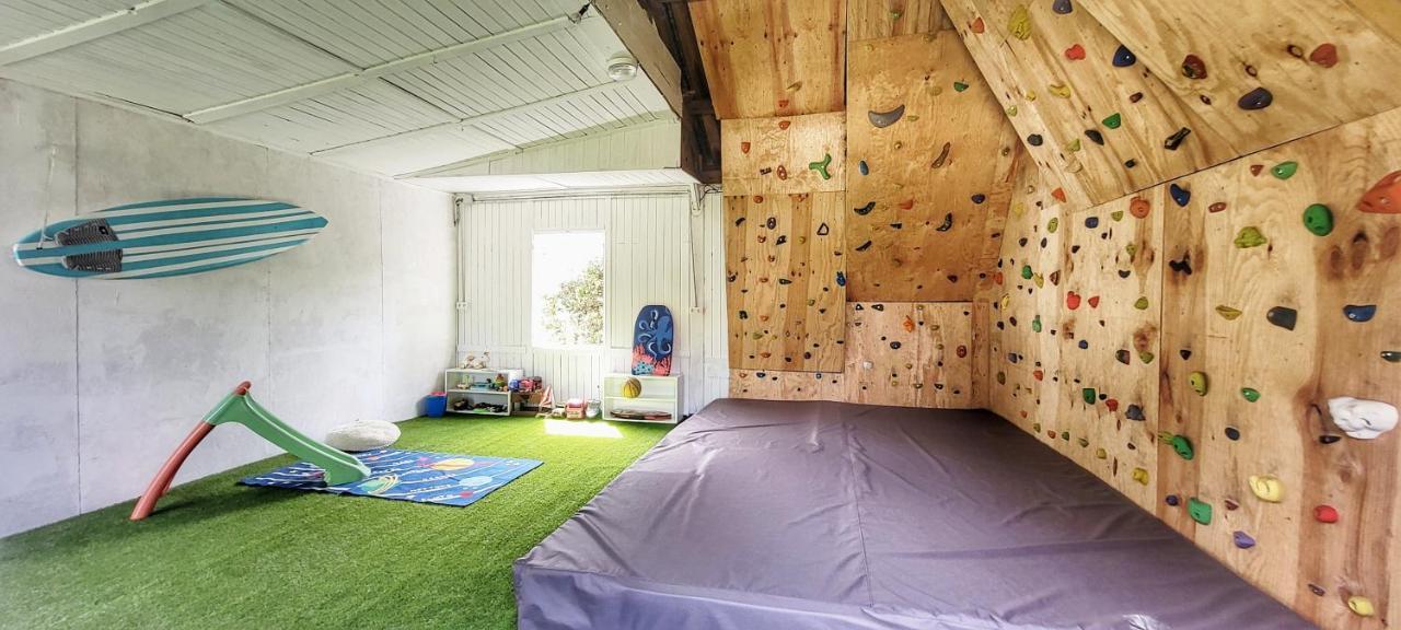Charmante Maison Dans Les Landes X 10 Avec Piscine Et Salle D Escalade Lue ภายนอก รูปภาพ