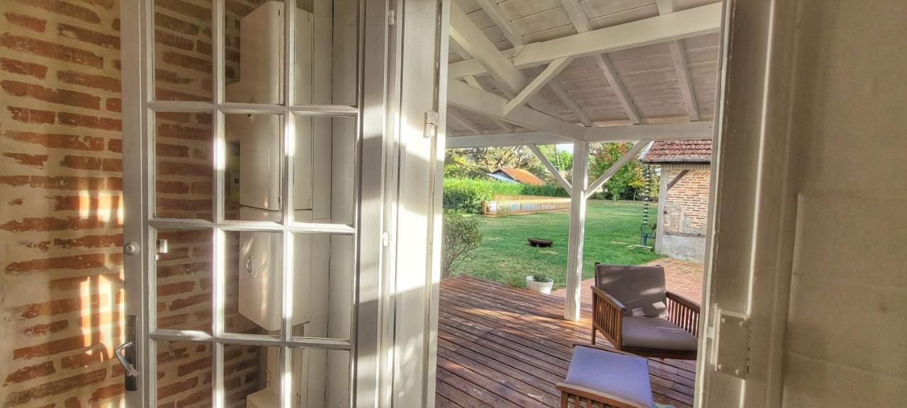 Charmante Maison Dans Les Landes X 10 Avec Piscine Et Salle D Escalade Lue ภายนอก รูปภาพ