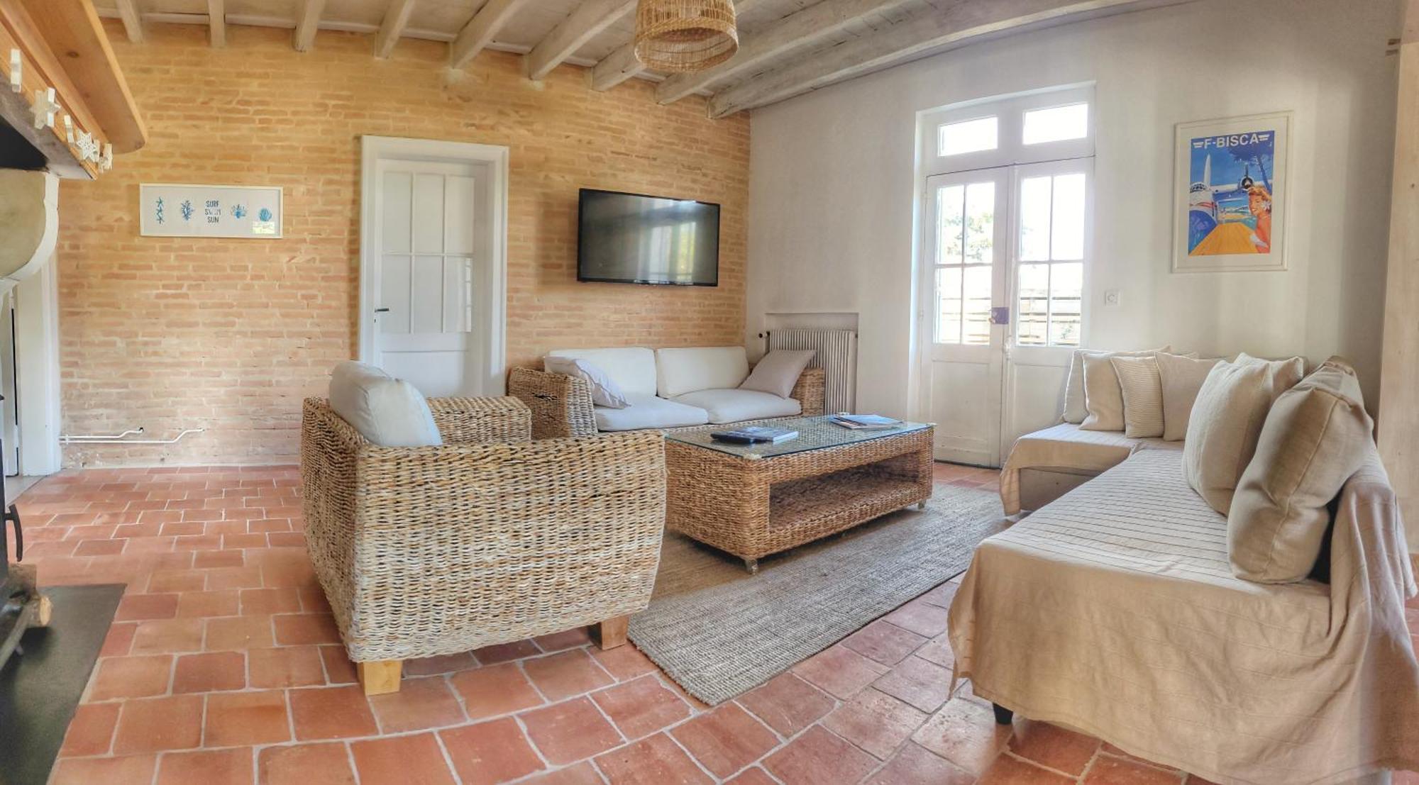 Charmante Maison Dans Les Landes X 10 Avec Piscine Et Salle D Escalade Lue ภายนอก รูปภาพ
