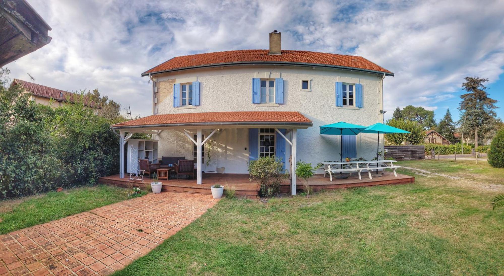 Charmante Maison Dans Les Landes X 10 Avec Piscine Et Salle D Escalade Lue ภายนอก รูปภาพ