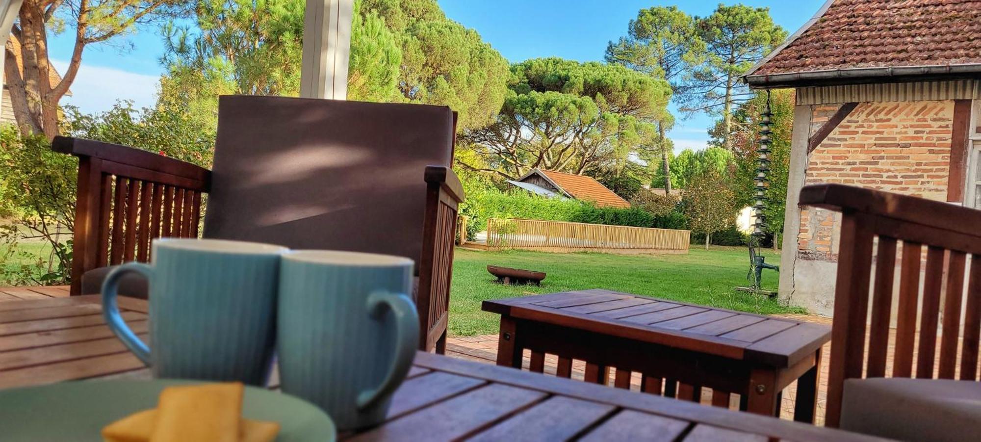 Charmante Maison Dans Les Landes X 10 Avec Piscine Et Salle D Escalade Lue ภายนอก รูปภาพ
